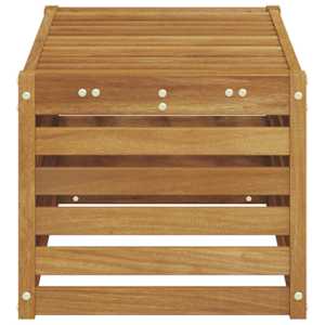 Outdoorový stoličkový benč Přírodní 79 x 43 x 37 cm - obrázek 5
