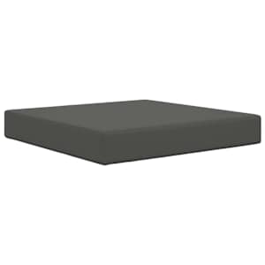 Venkovní polštář na pohovku Antracit 60 x 60 x 8 cm Polyester - obrázek 2