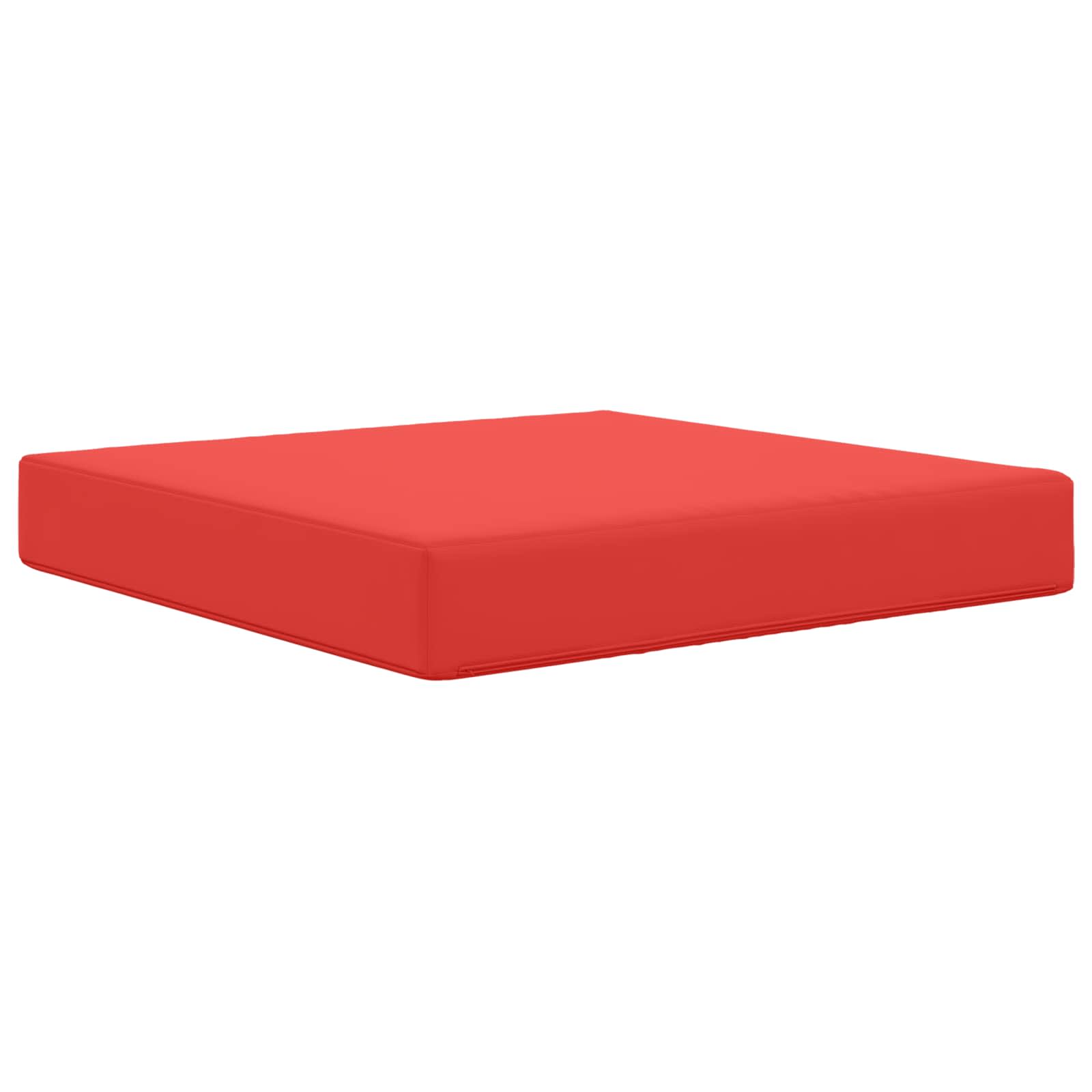 Buiten bankkussen Rood 60 x 60 x 8 cm Polyester image 5