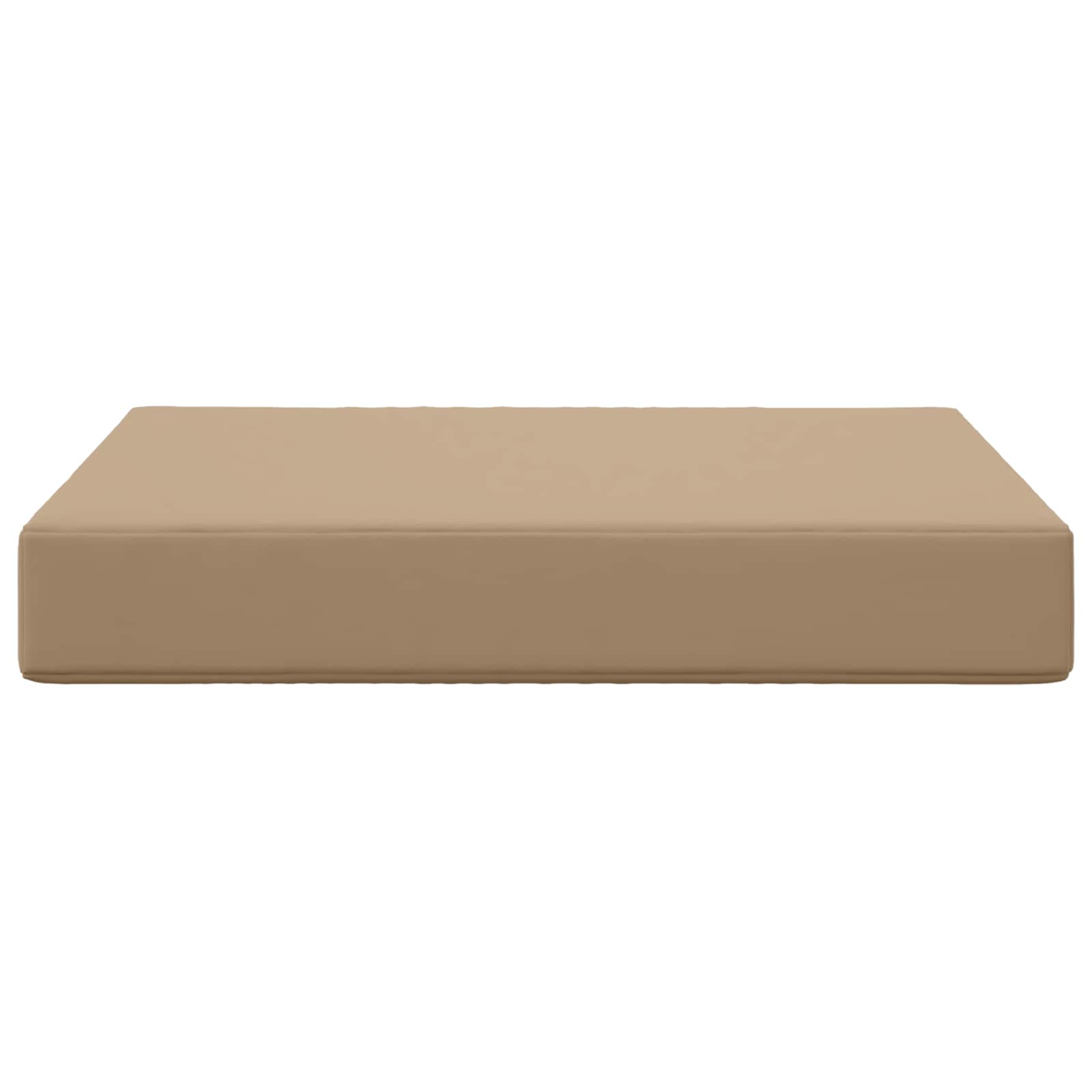 Buiten bankkussen Taupe 60 x 60 x 8 cm Polyester image 4