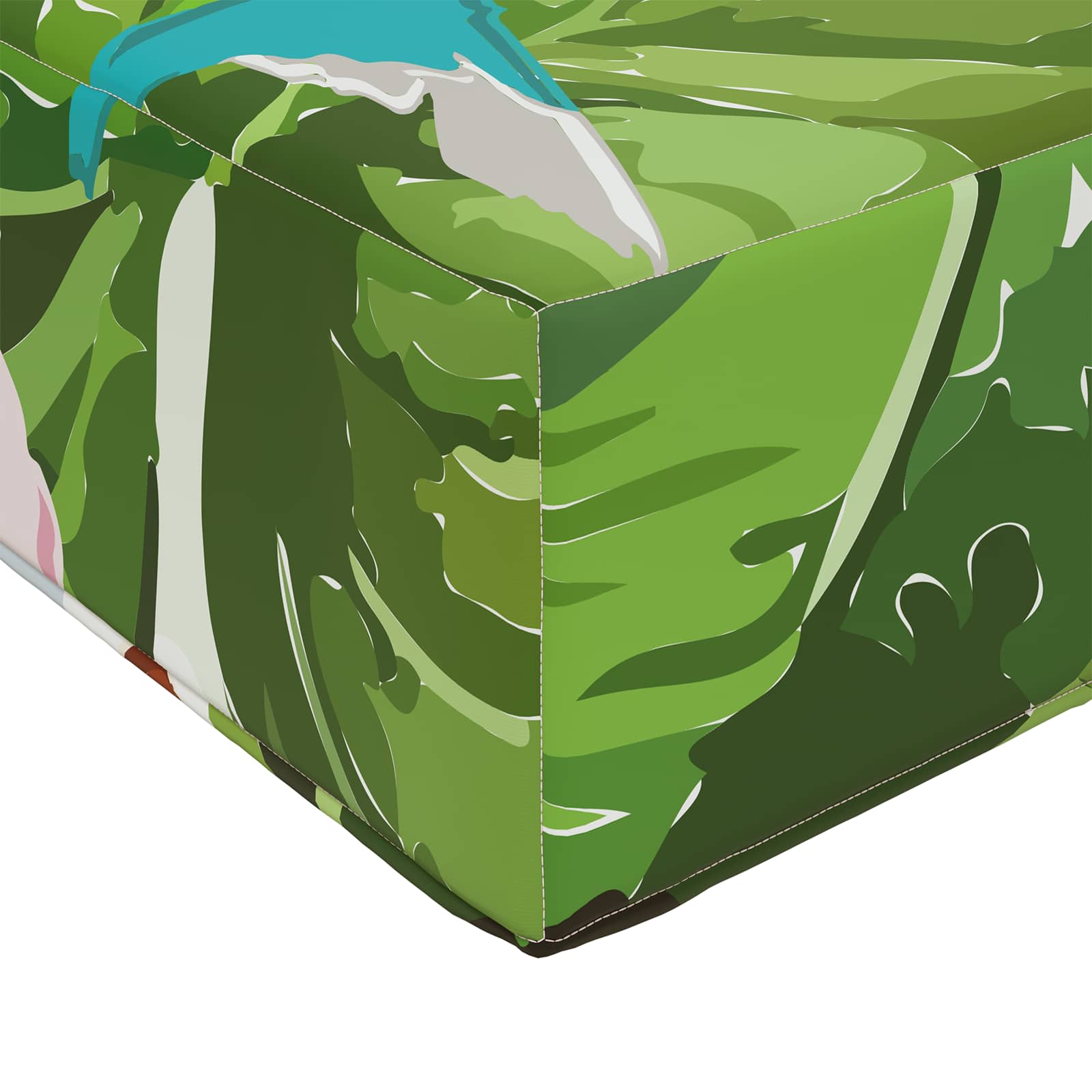 Buiten bankkussen kleurrijk 60 x 60 x 8 cm Polyester image 6