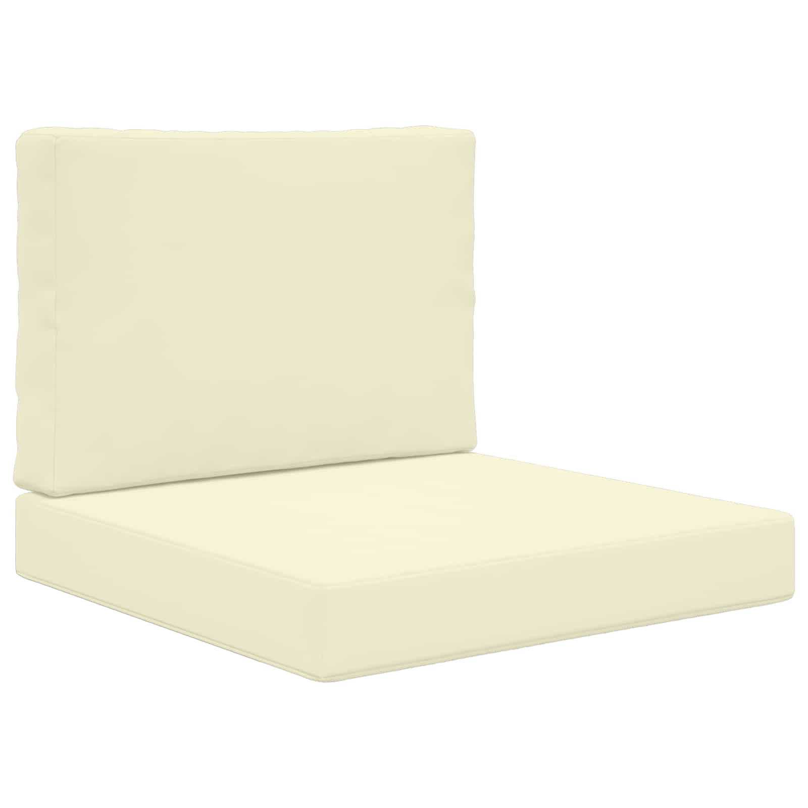 vidaXL Vankúš na vonkajšiu pohovku Polyester Krémová 60 x 60 cm