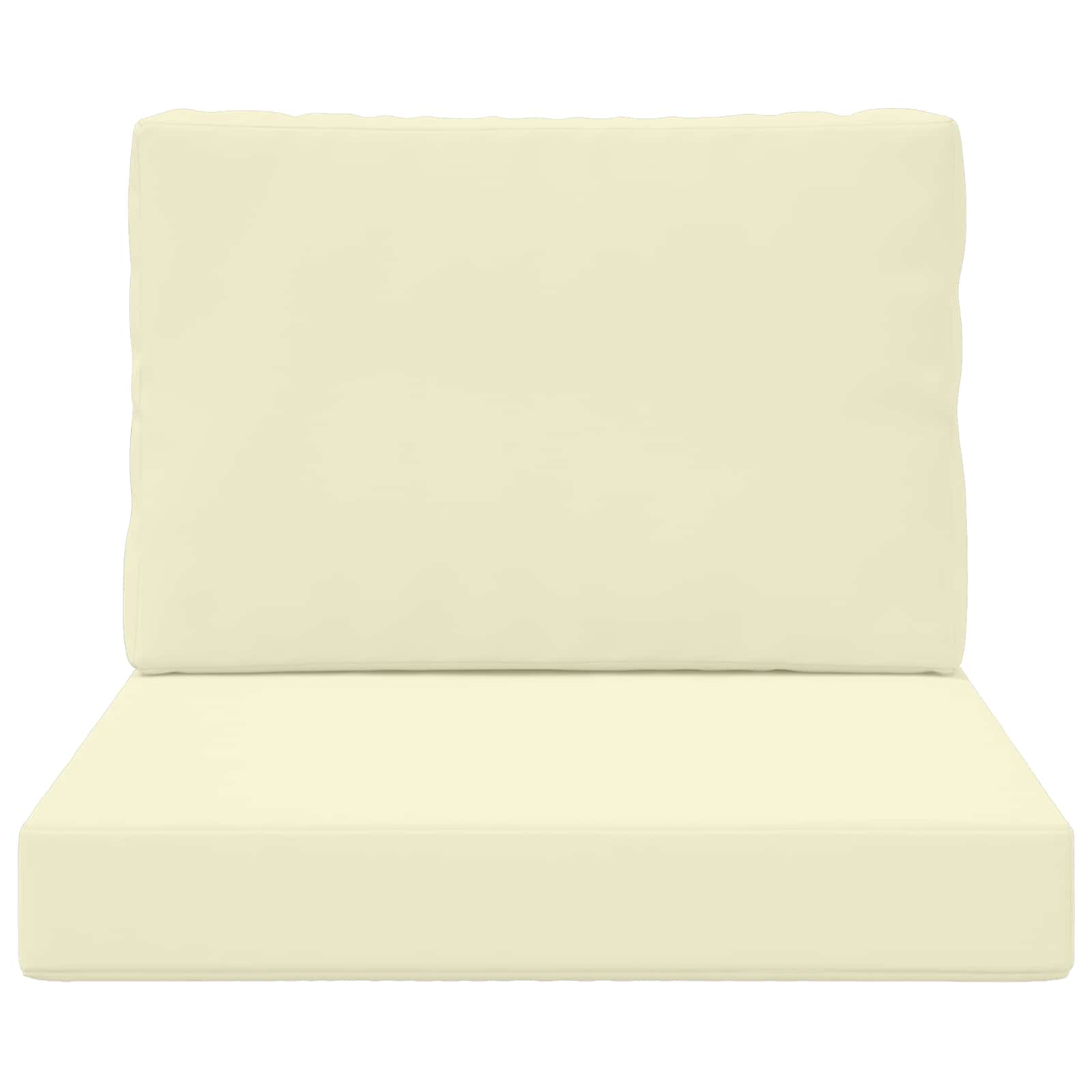 Buiten bankkussen 2 pcs Crème Polyester image 6
