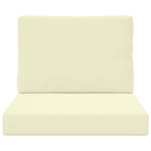 Venkovní polštář na pohovku 2 pcs Krémová Polyester - obrázek 6