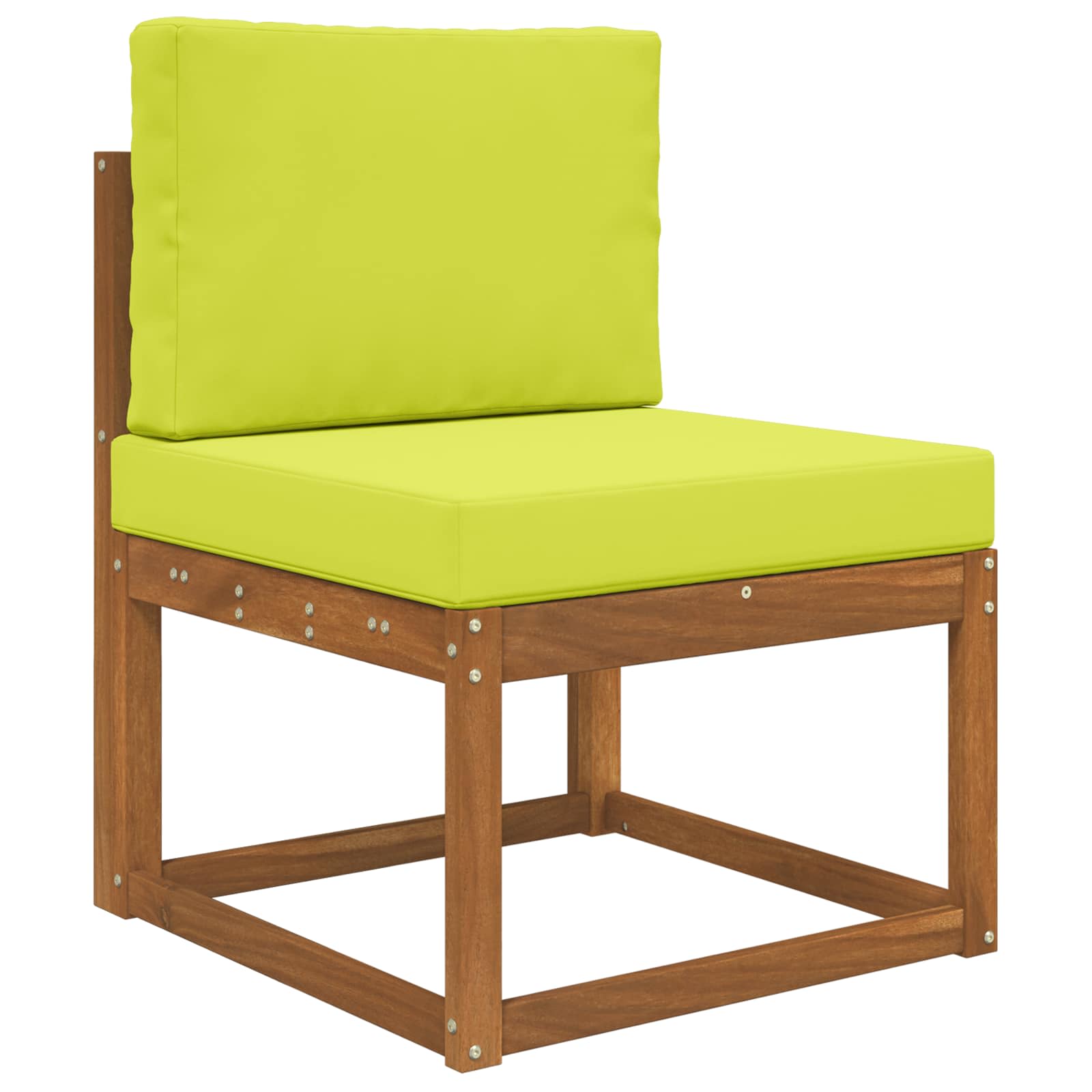 Buiten bankkussen 2 pcs Groen Polyester image 3