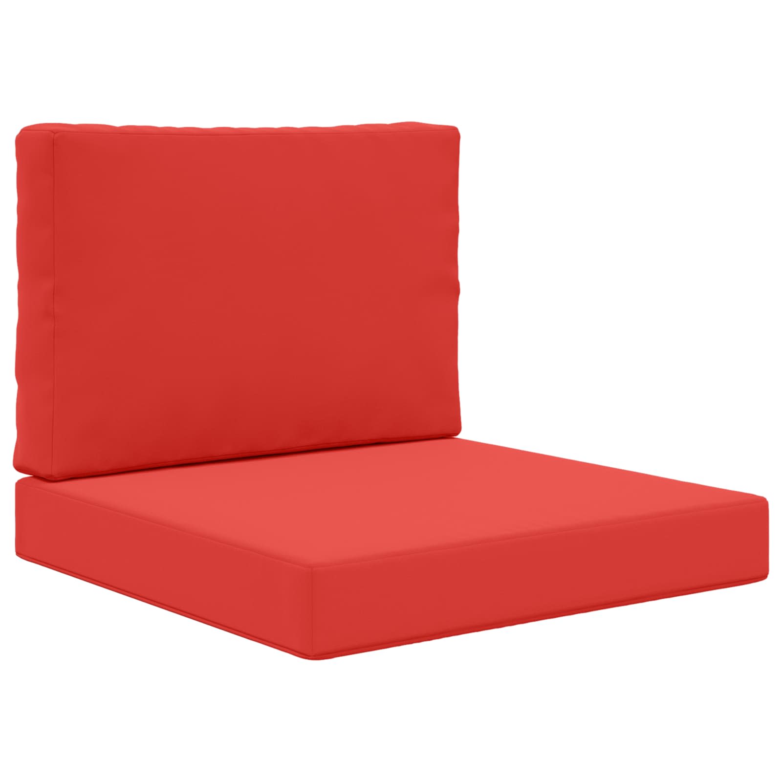 Buiten bankkussen 2 pcs Rood Polyester image 2