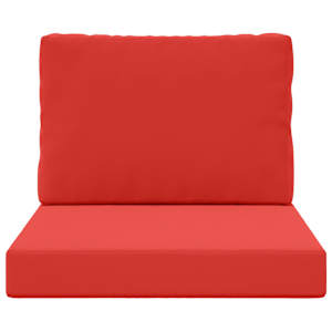 Venkovní polštář na pohovku 2 pcs Červená Polyester - obrázek 6
