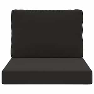 Venkovní polštář na pohovku 2 pcs Černý Polyester - obrázek 6