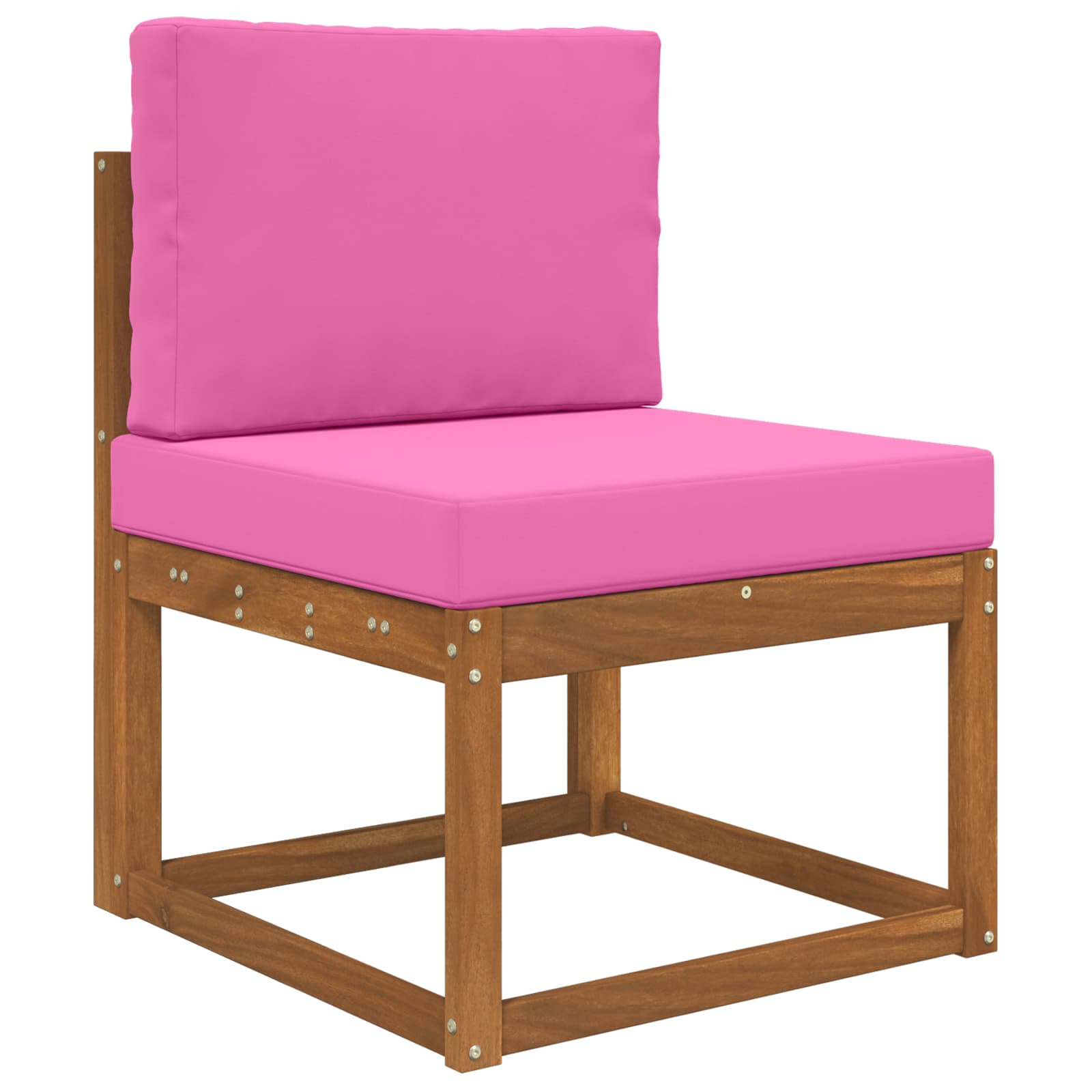 Buiten bankkussen 2 pcs Roze Polyester image 3