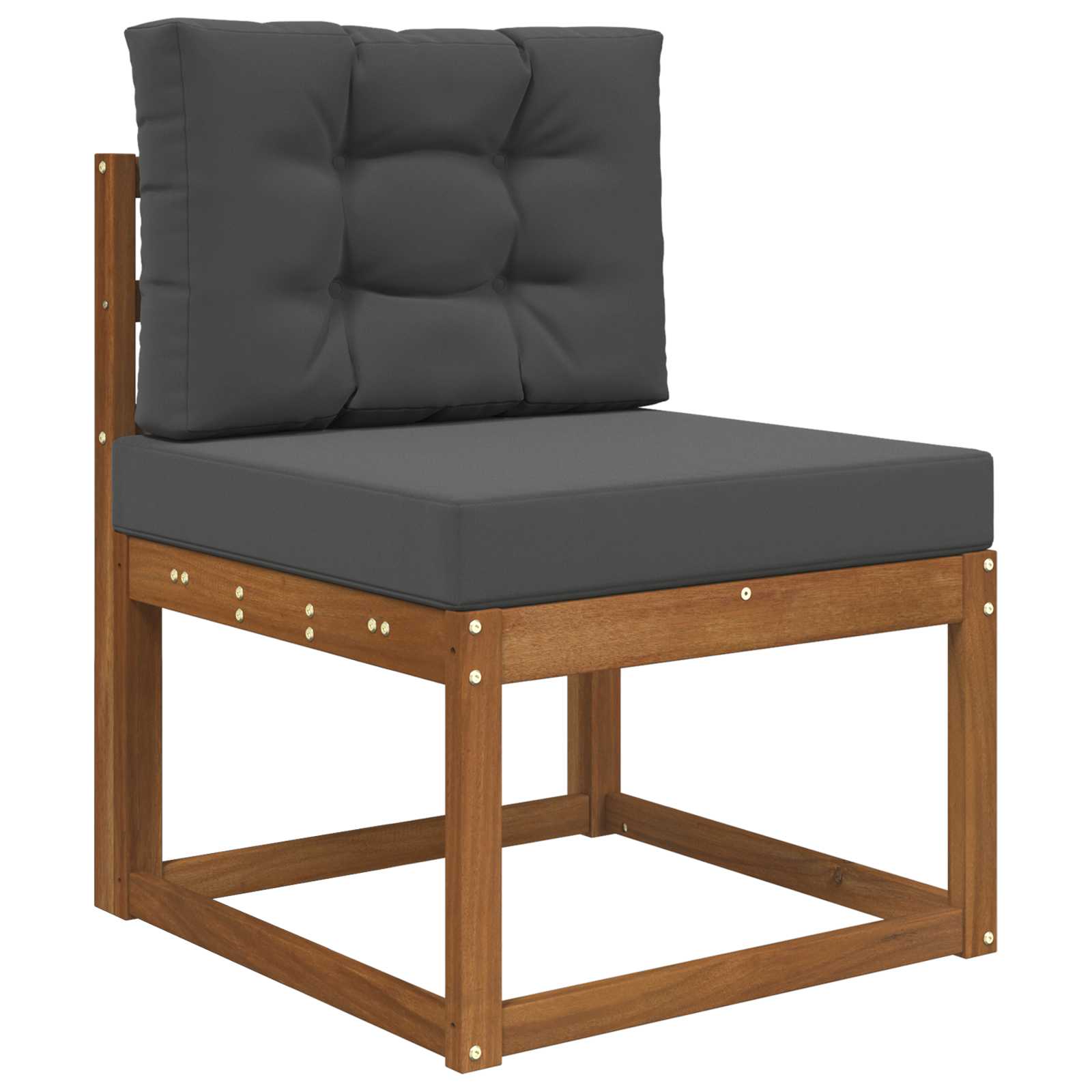 Buiten bankkussen 2 pcs Antraciet Polyester image 3