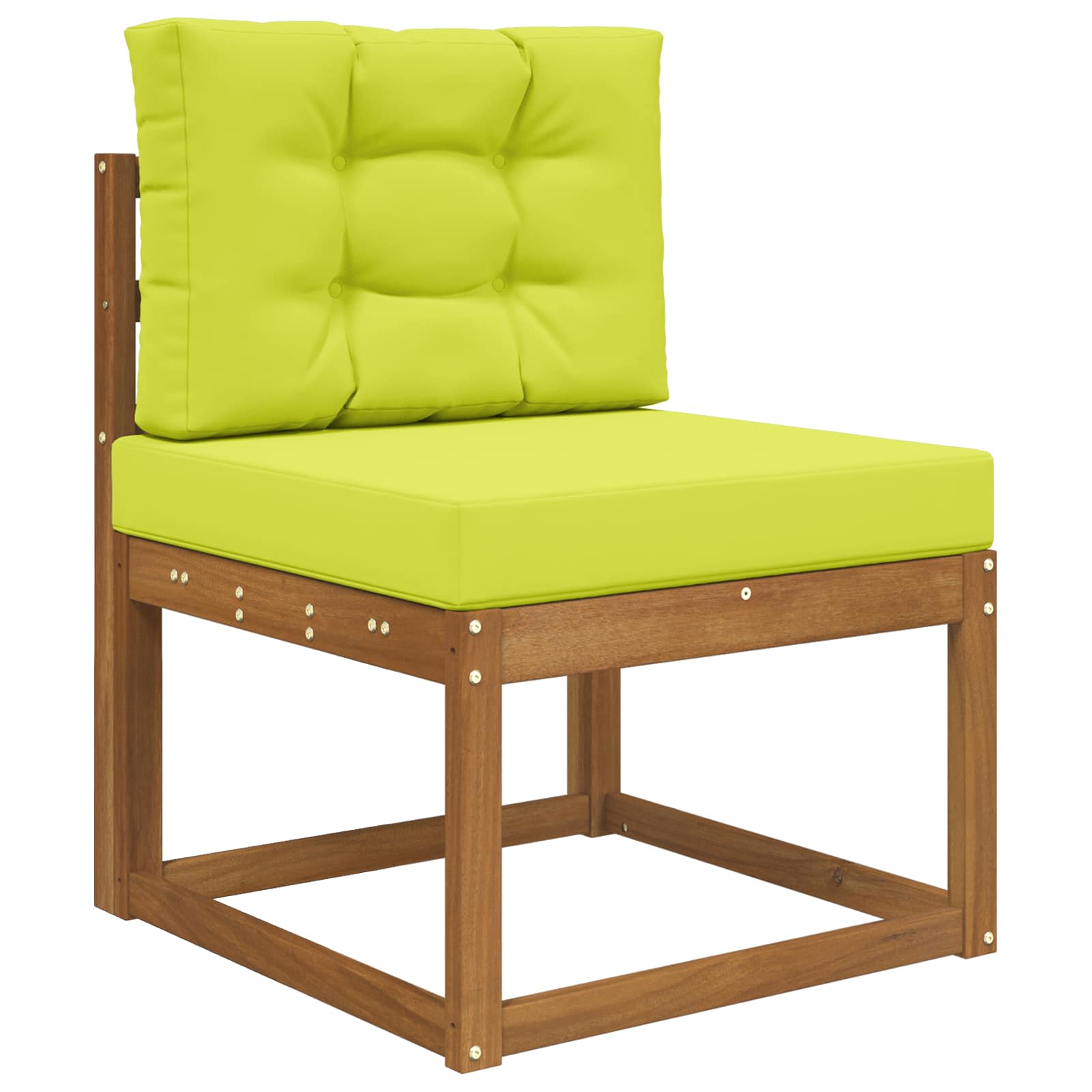 Buiten bankkussen 2 pcs Groen Polyester image 3