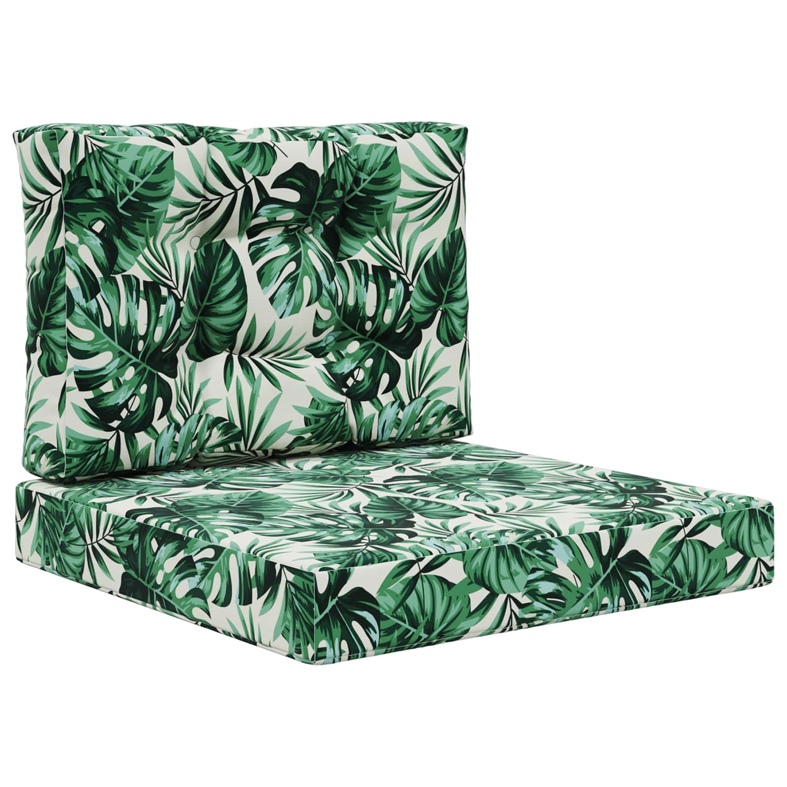 Buiten bankkussen 2 pcs Bladpatroon Polyester image 2
