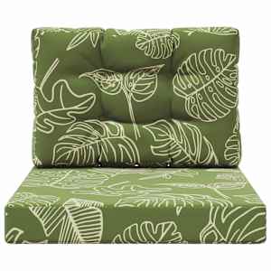 Venkovní polštář na pohovku 2 pcs Listový design Polyester - obrázek 6