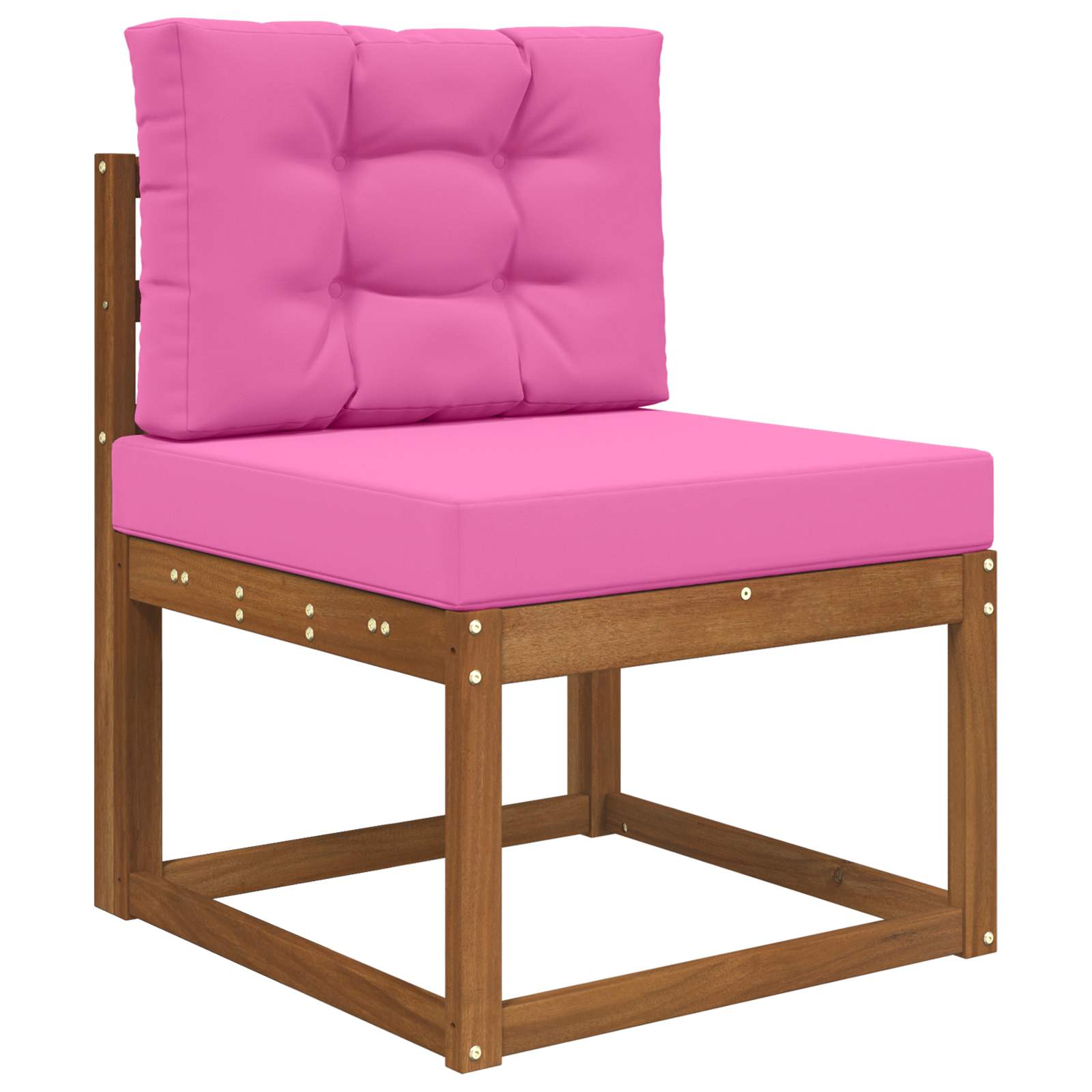 Buiten bankkussen 2 pcs Roze Polyester image 3