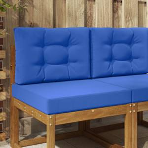 Zunanja blazina za kavč 2 pcs Turkizna Poliester