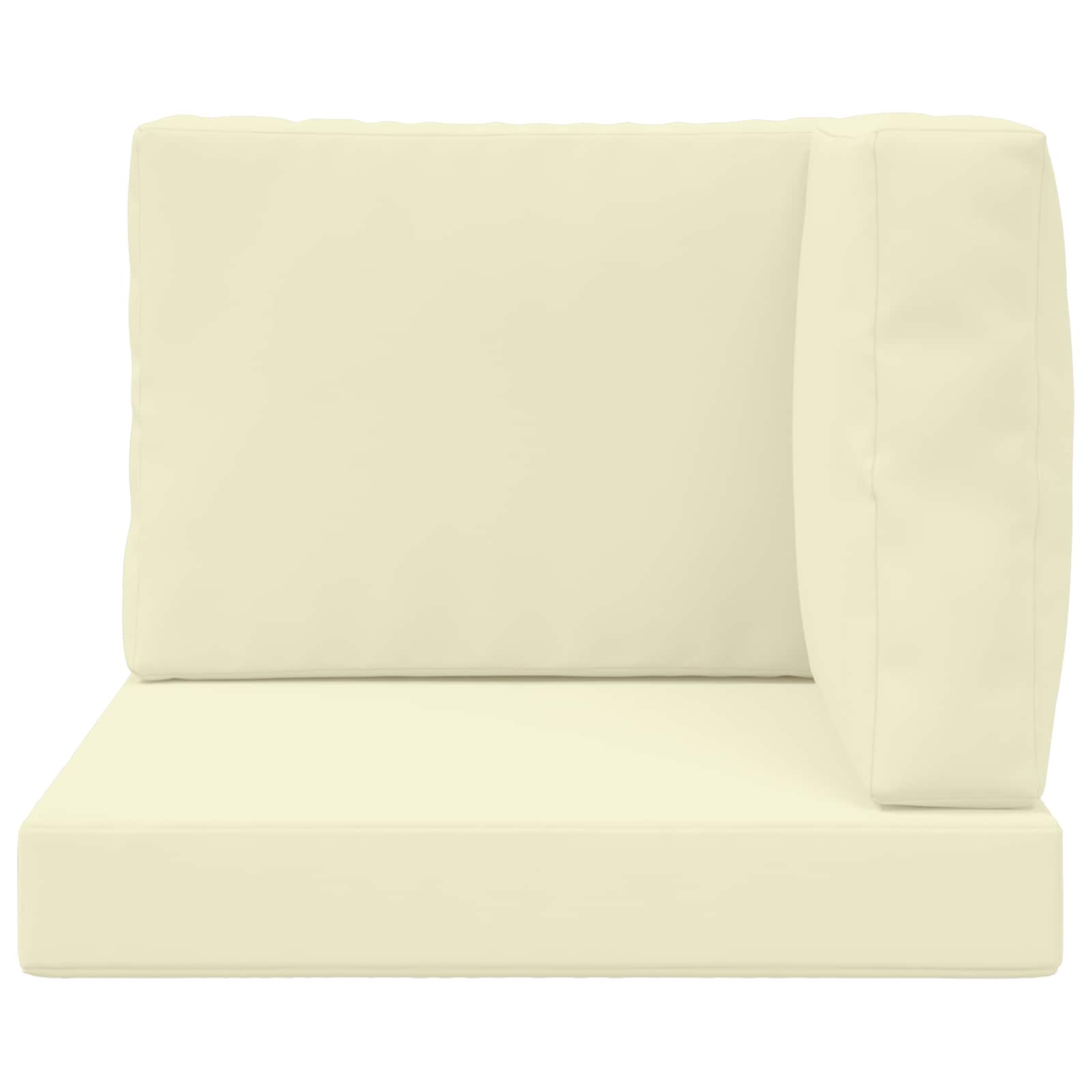 Buiten bankkussen 3 pcs Crème Polyester image 6