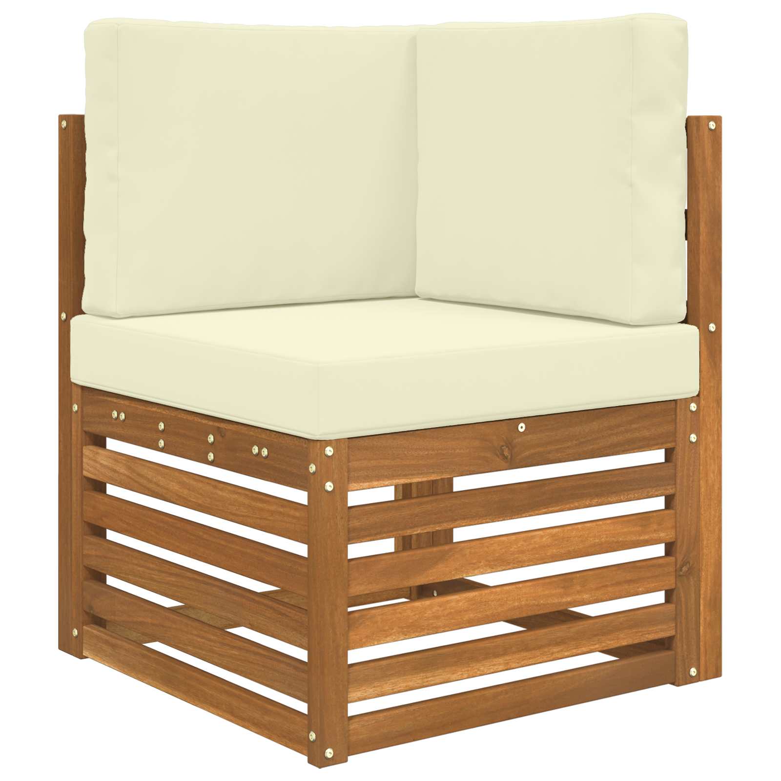 Buiten bankkussen 3 pcs Crème Polyester image 3