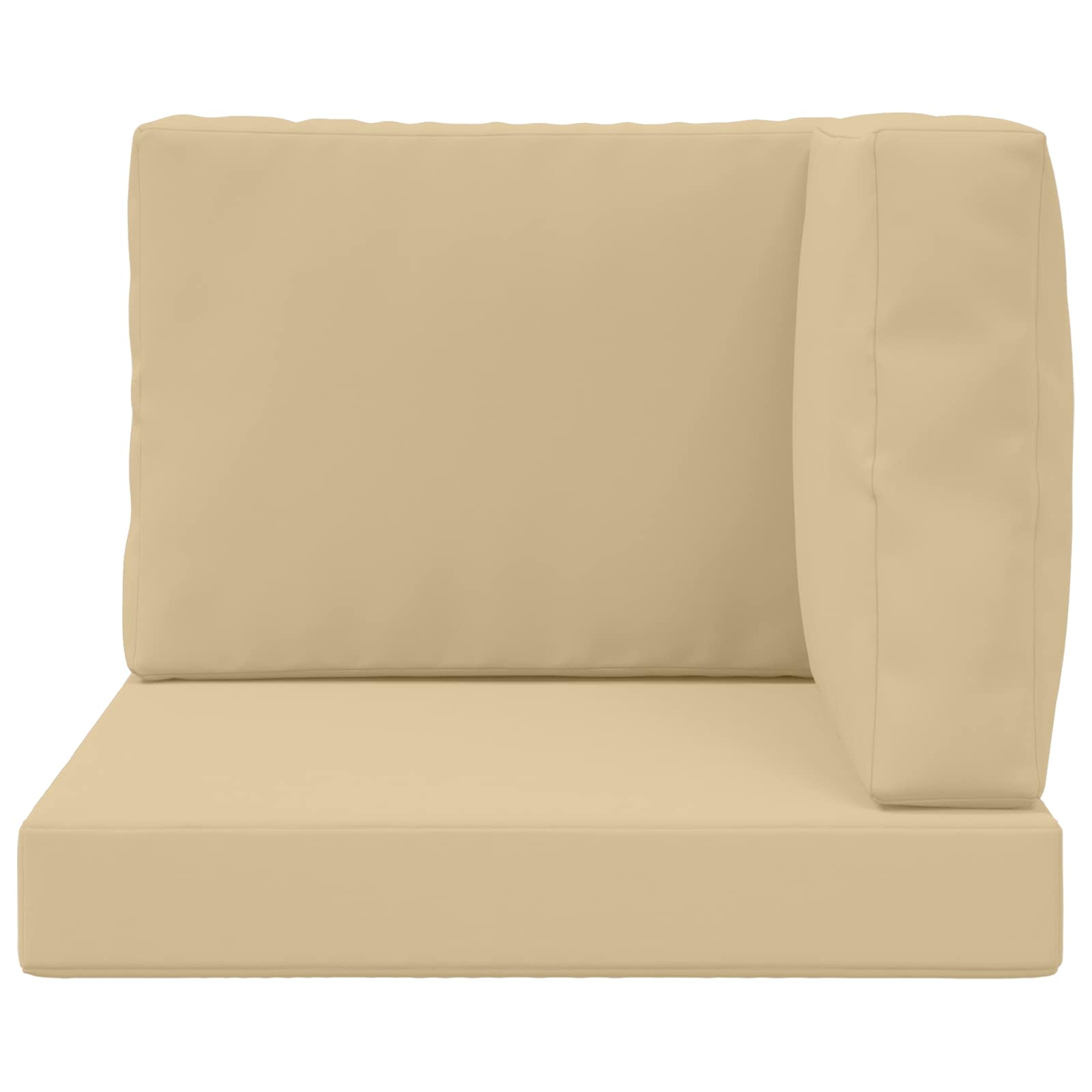 Buiten bankkussen 3 pcs Beige Polyester image 6
