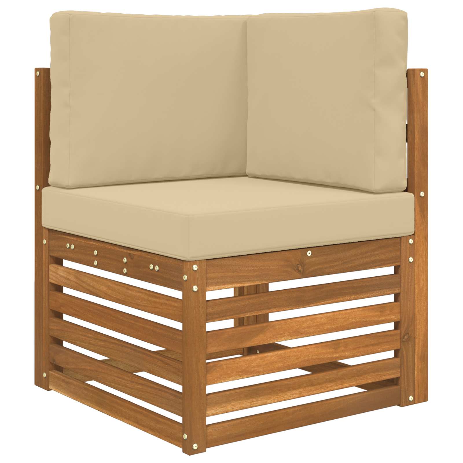 Buiten bankkussen 3 pcs Beige Polyester image 3