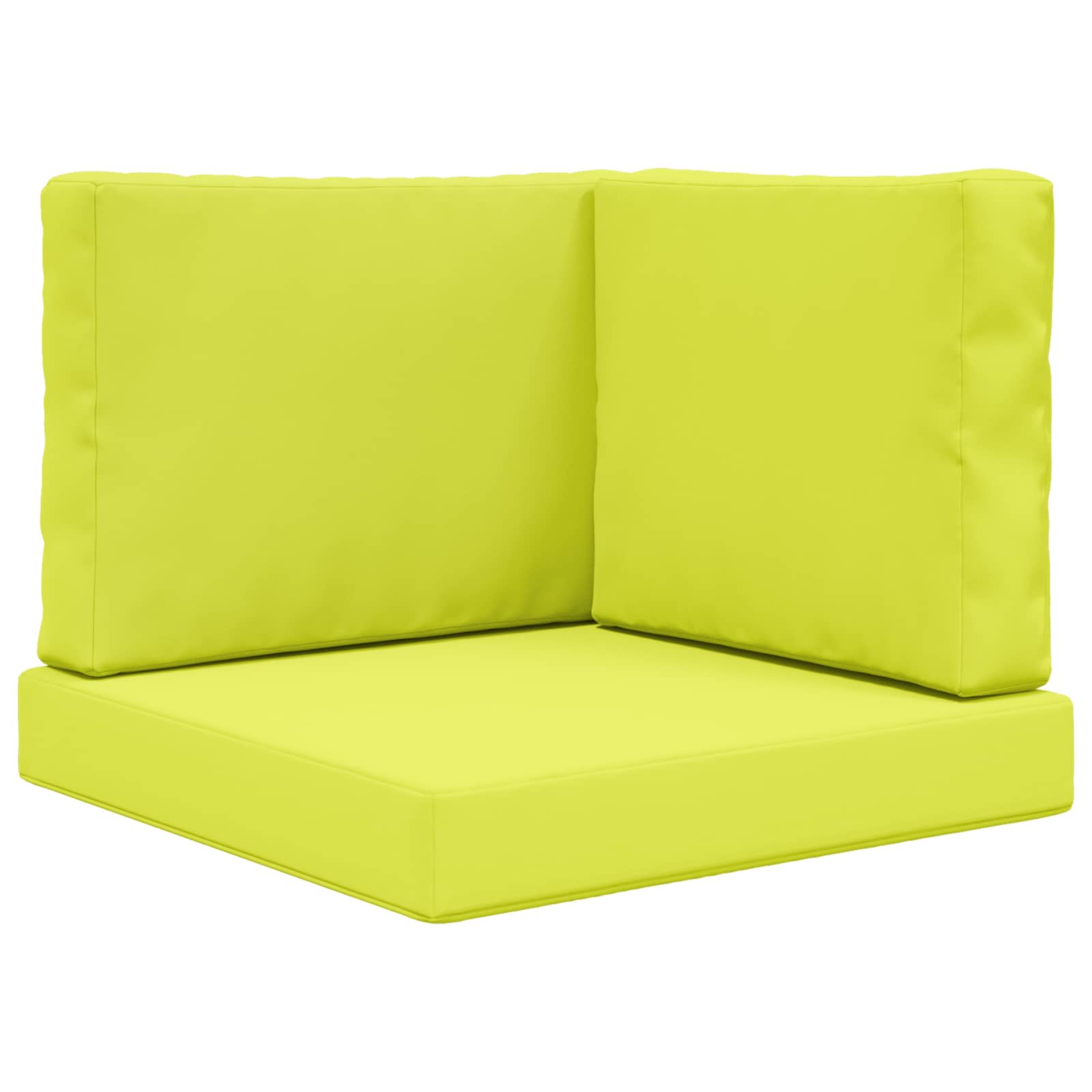 Buiten bankkussen 3 pcs Groen Polyester image 2