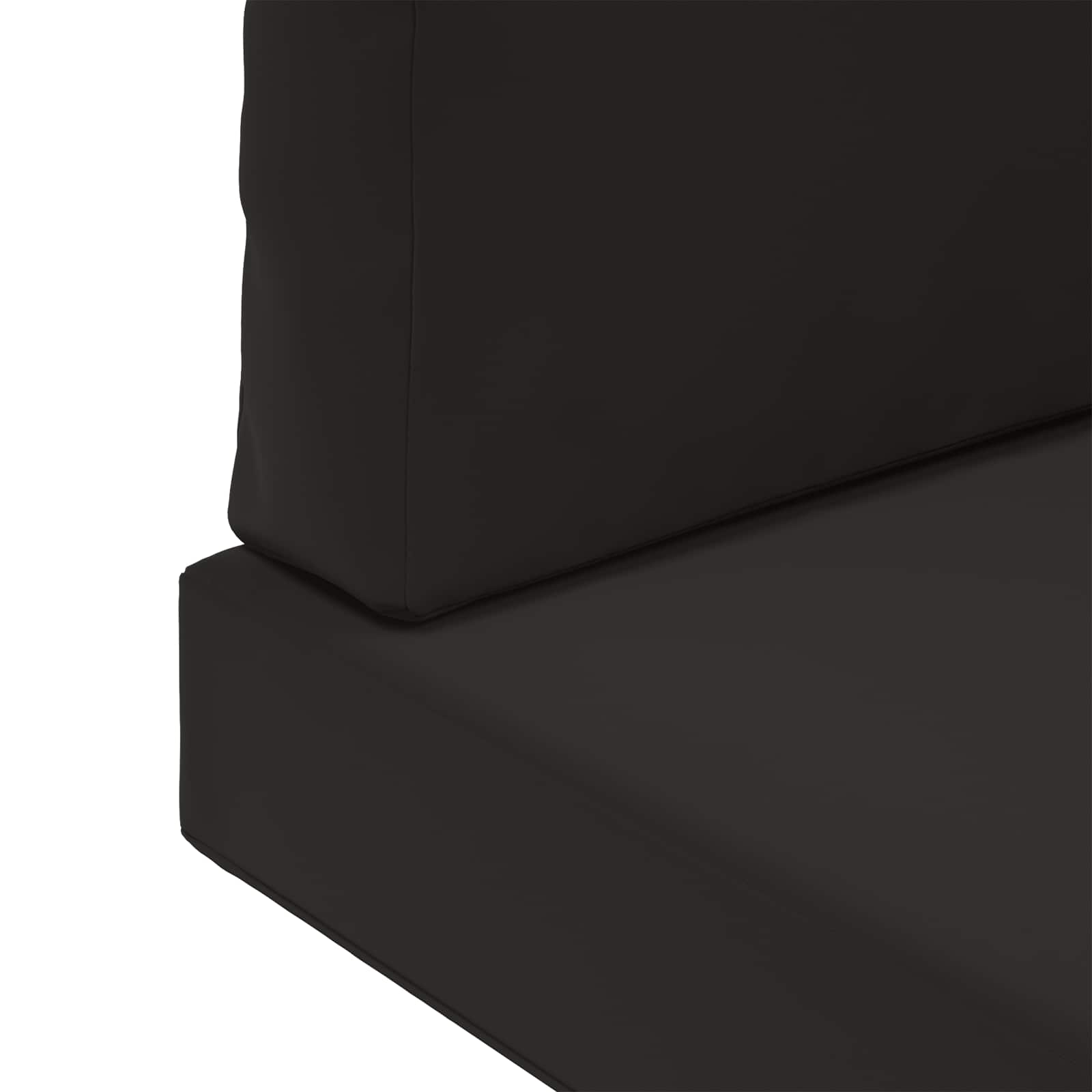 Buiten bankkussen 3 pcs Zwart Polyester image 9