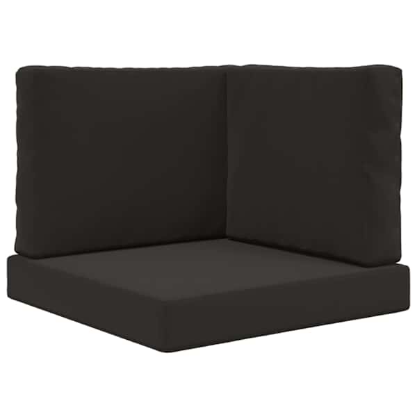 vidaXL V&auml;lim&ouml;&ouml;blitugi patja Pol&uuml;ester Must 60 x 60 cm
