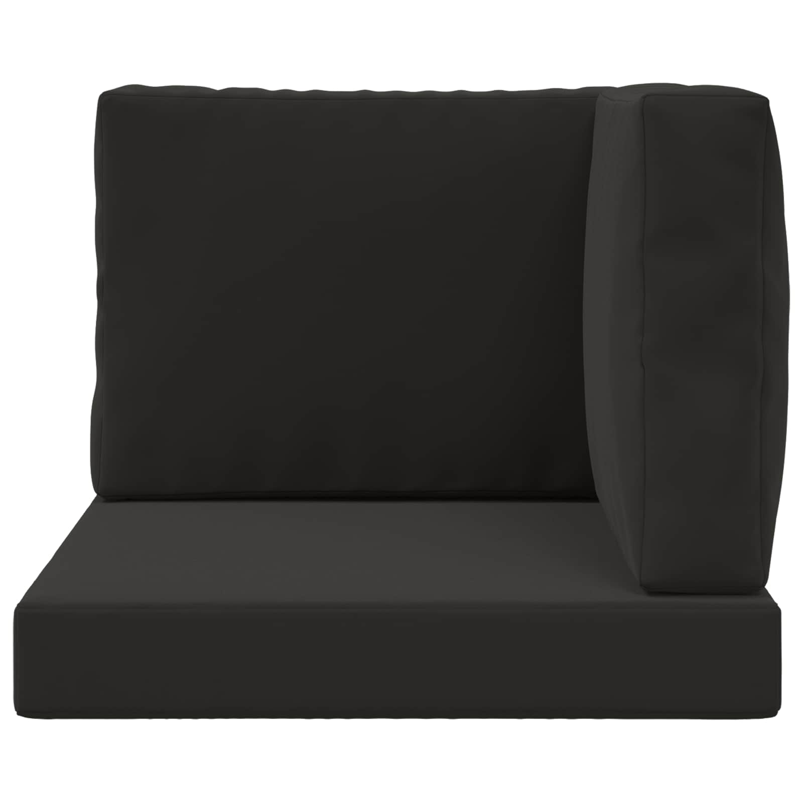 Buiten bankkussen 3 pcs Zwart Polyester image 6