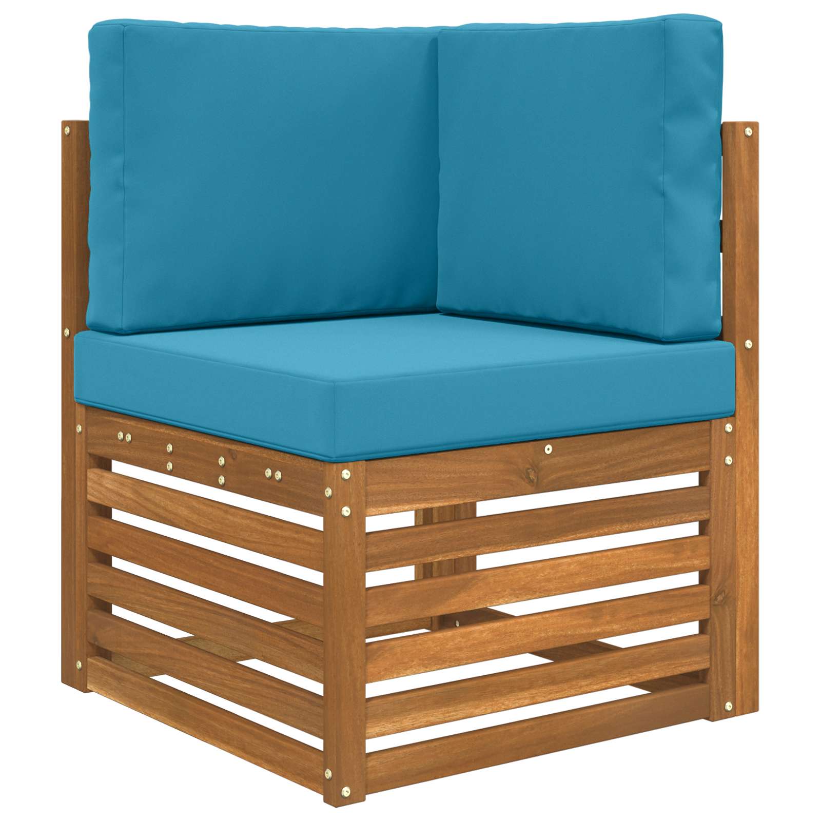 Buiten bankkussen 3 pcs Koninklijk Blauw Polyester image 3