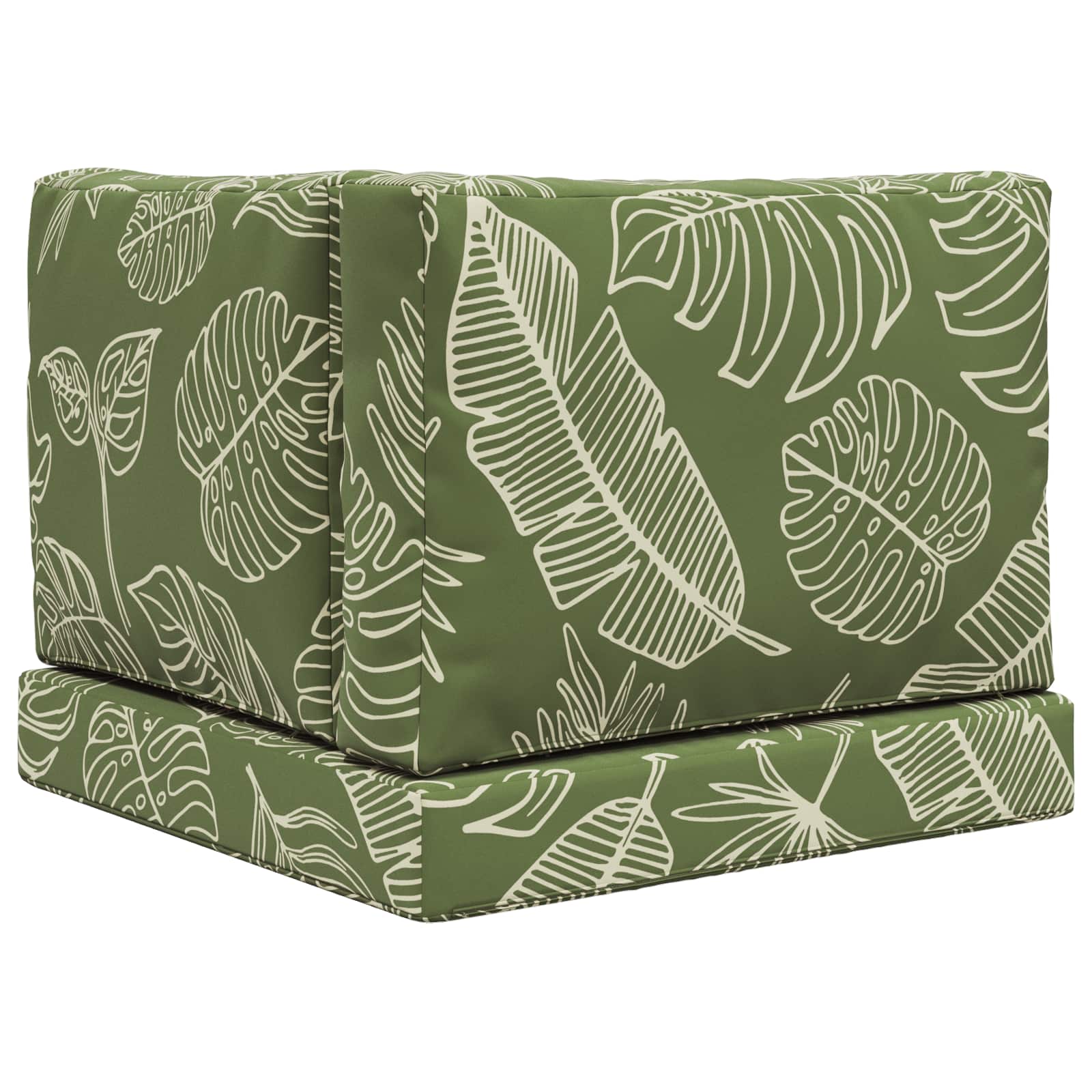 Buiten bankkussen 3 pcs Bladontwerp Polyester image 7