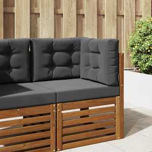 Zunanja blazina za kavč 3 pcs Antracit Poliester