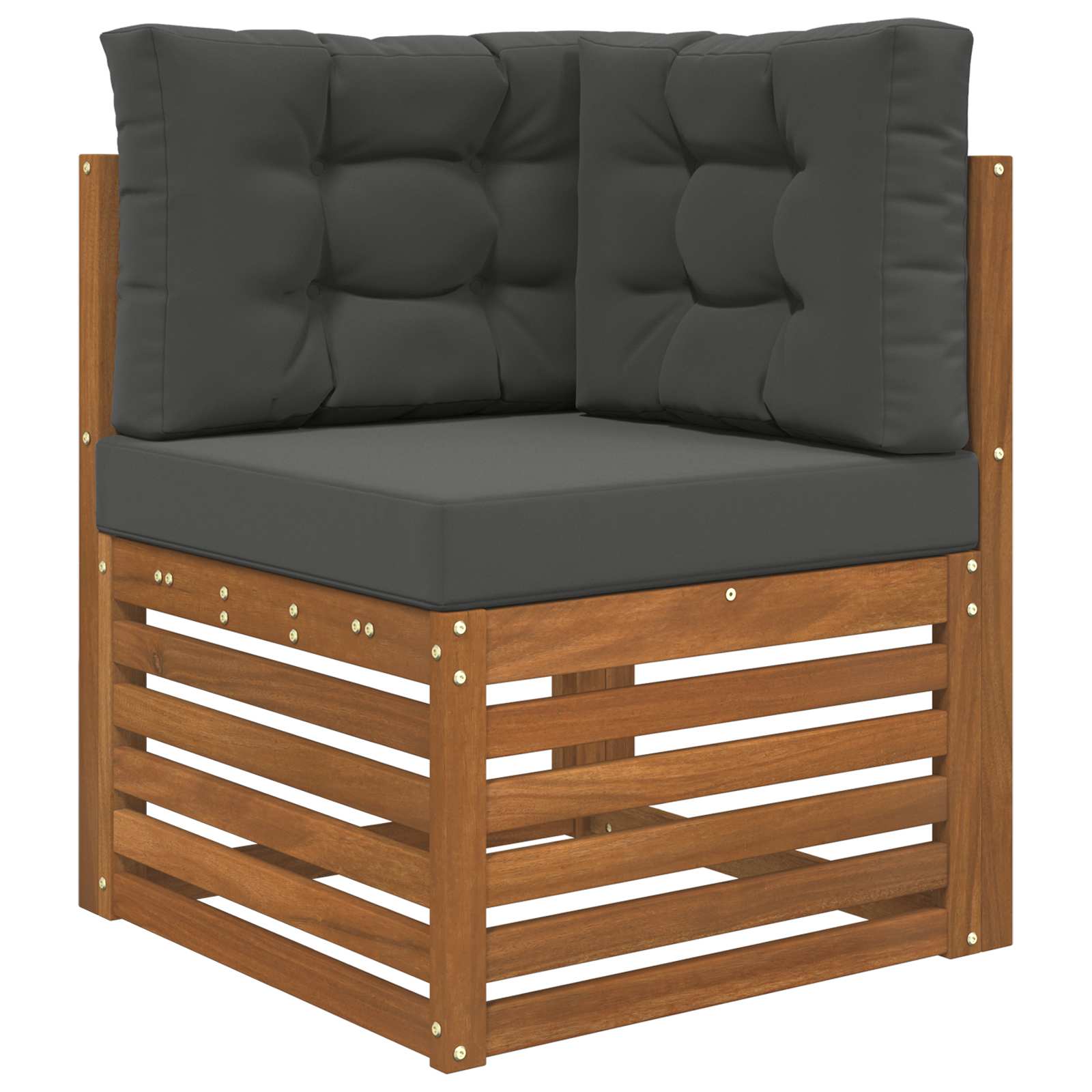 Buiten bankkussen 3 pcs Antraciet Polyester image 3