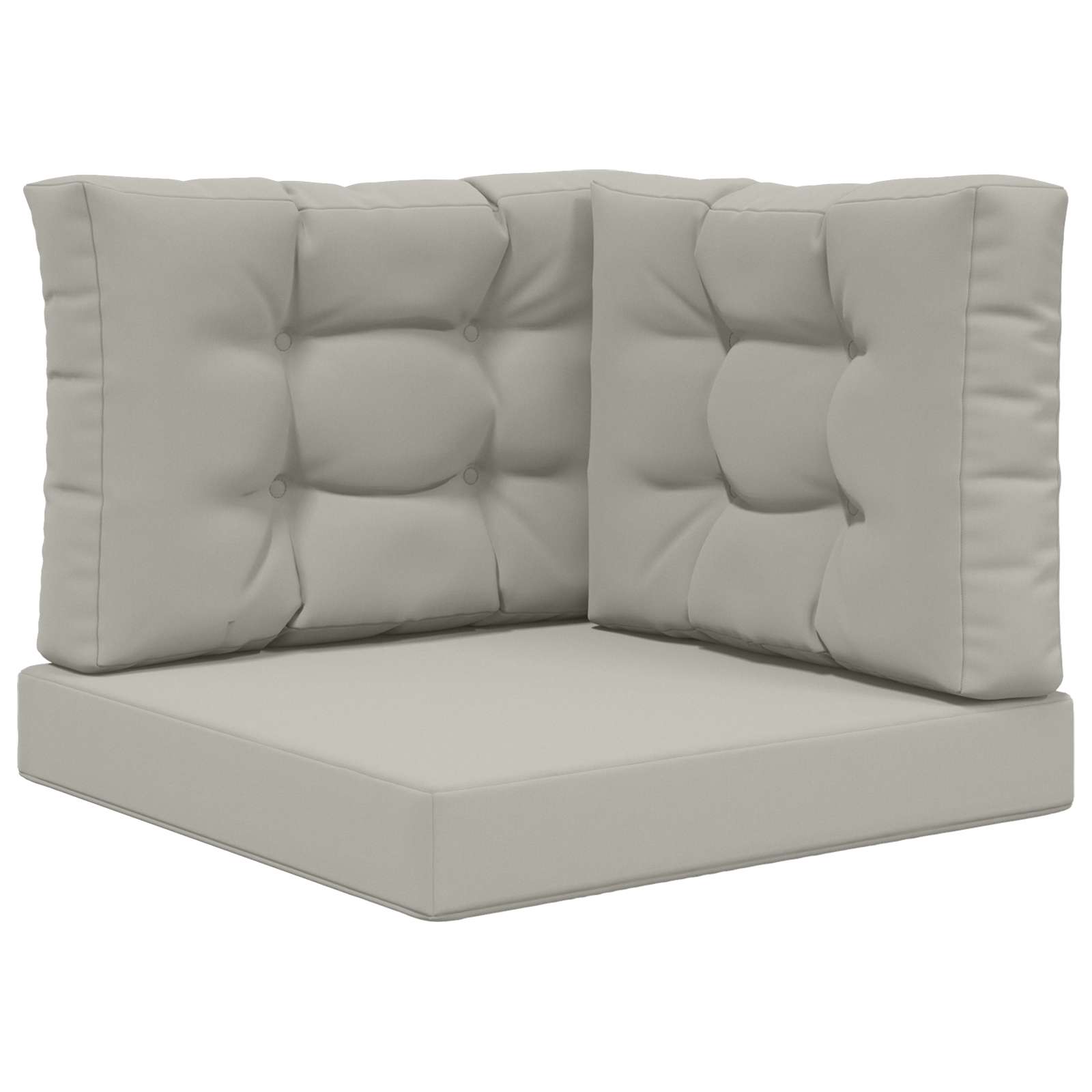 vidaXL Vankúš na vonkajšiu pohovku Polyester Sivá 60 x 60 cm