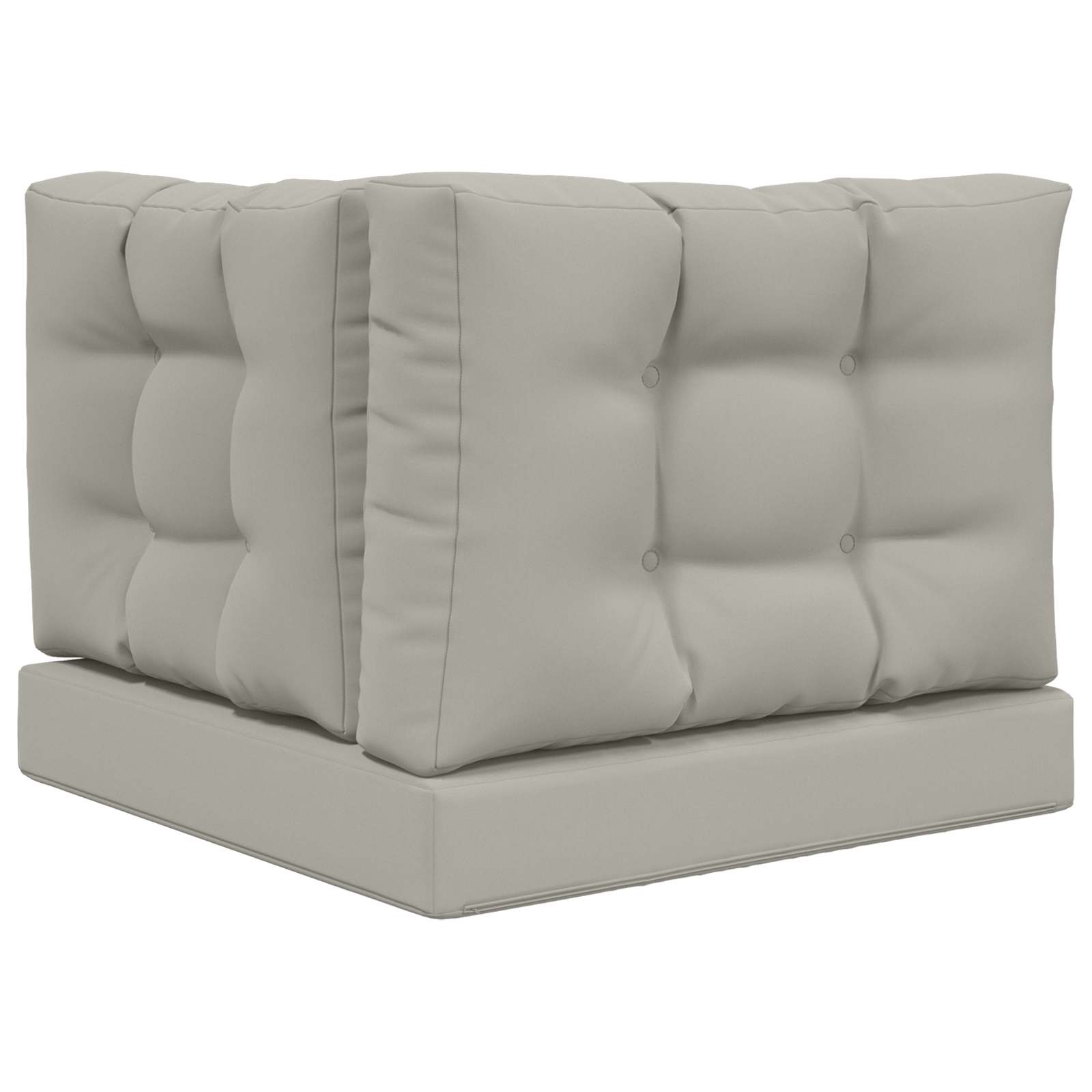 Buiten bankkussen 3 pcs Grijs Polyester image 7