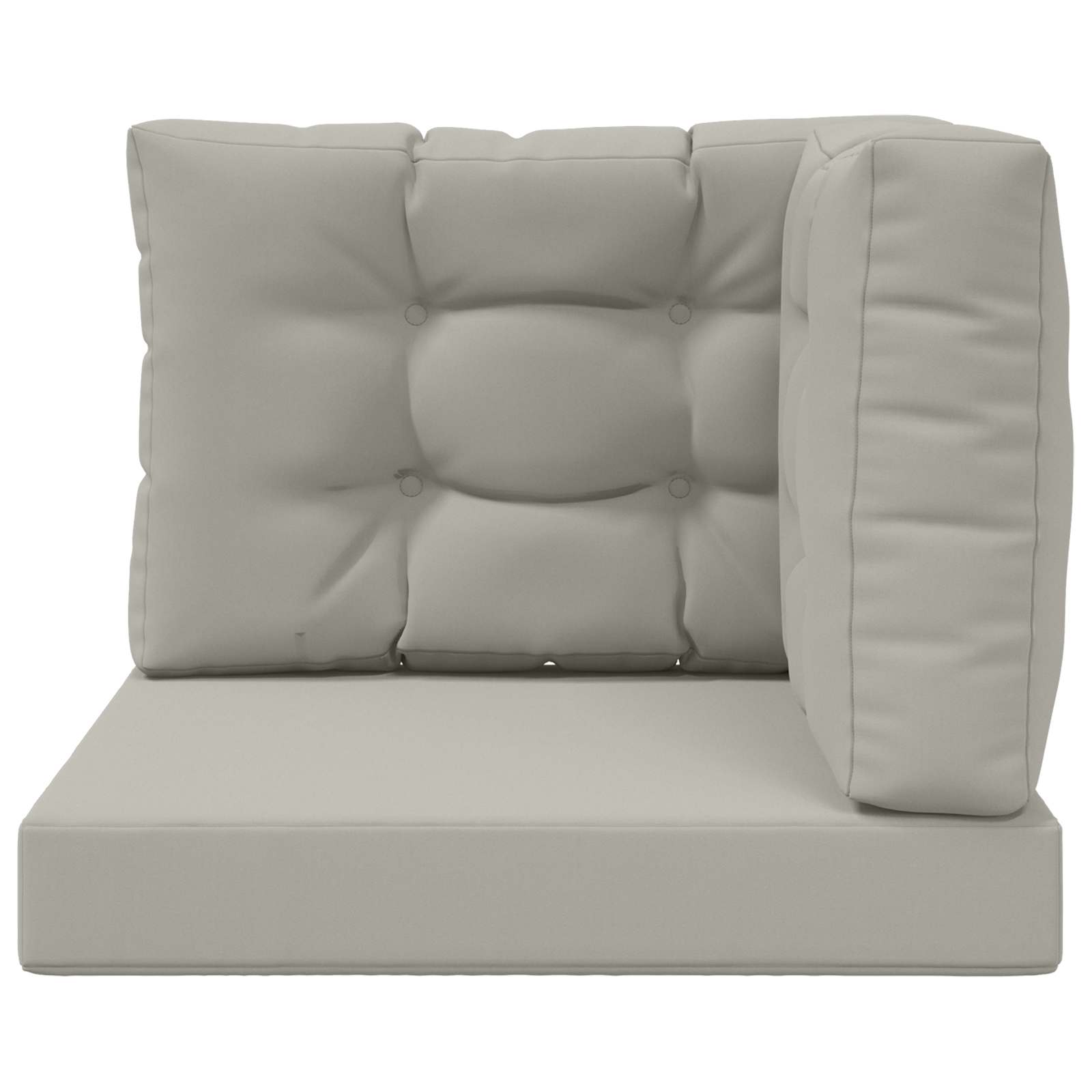 Buiten bankkussen 3 pcs Grijs Polyester image 6