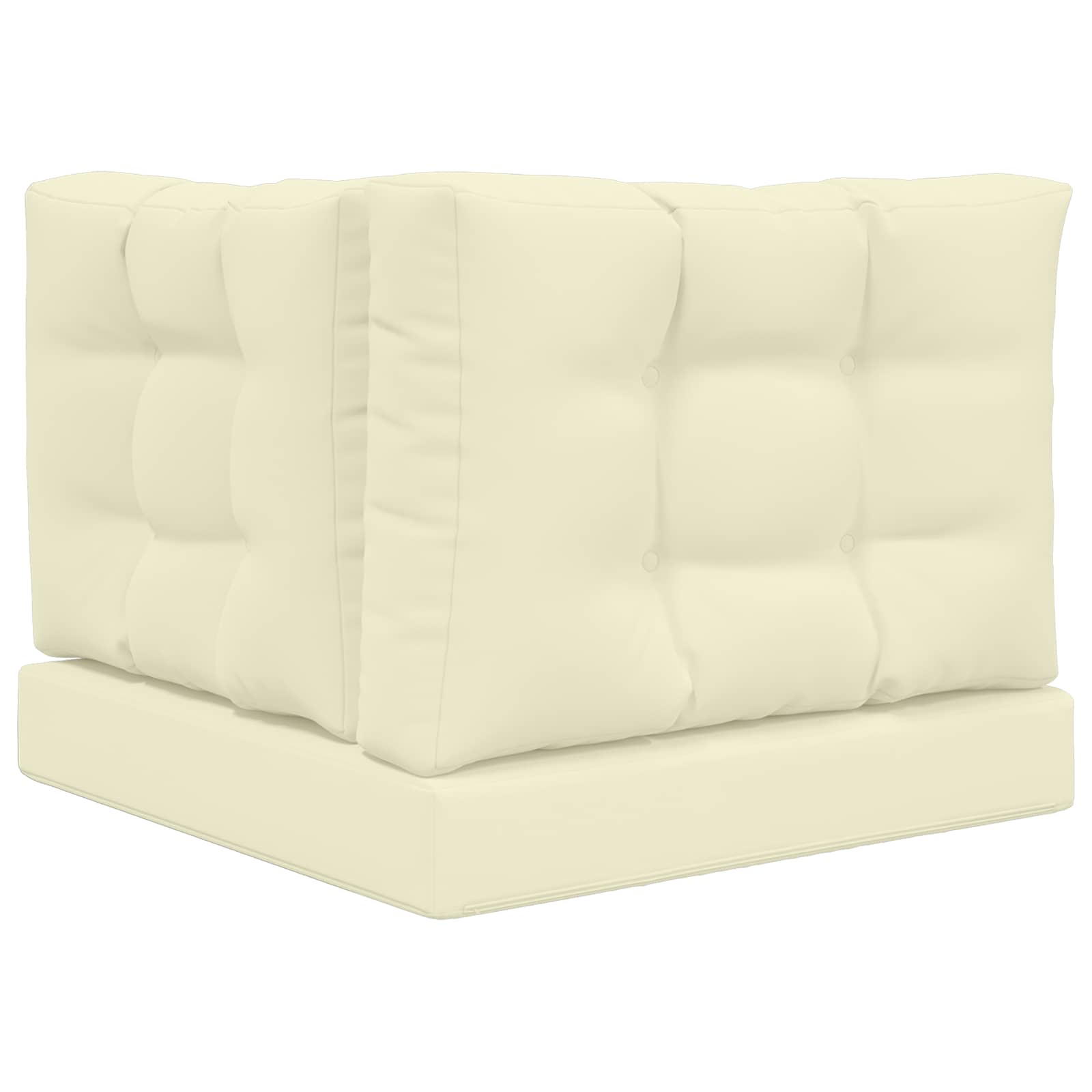 Buiten bankkussen 3 pcs Crème Polyester image 7