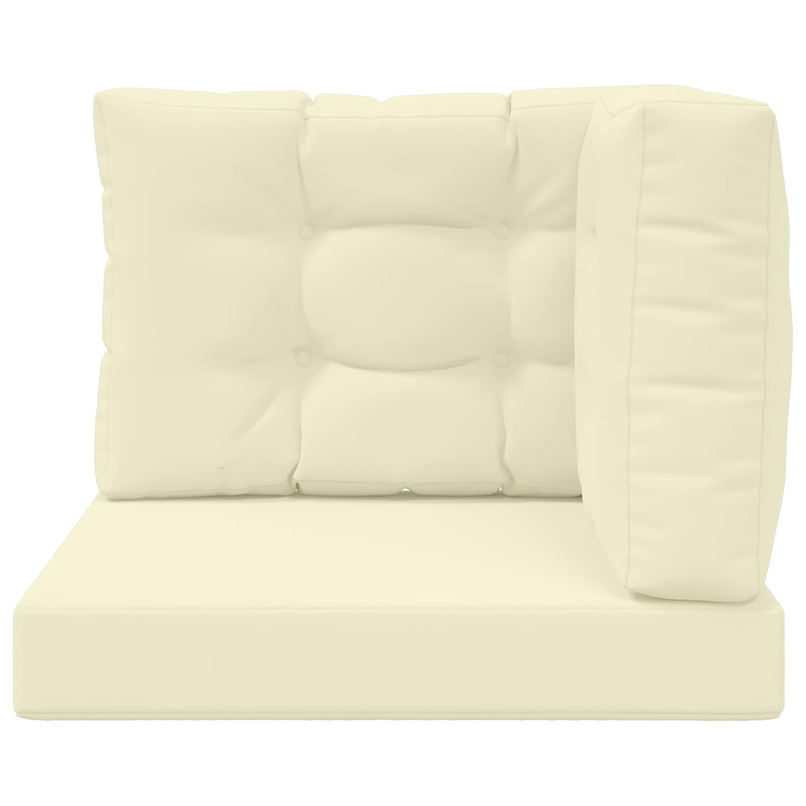 Buiten bankkussen 3 pcs Crème Polyester image 6