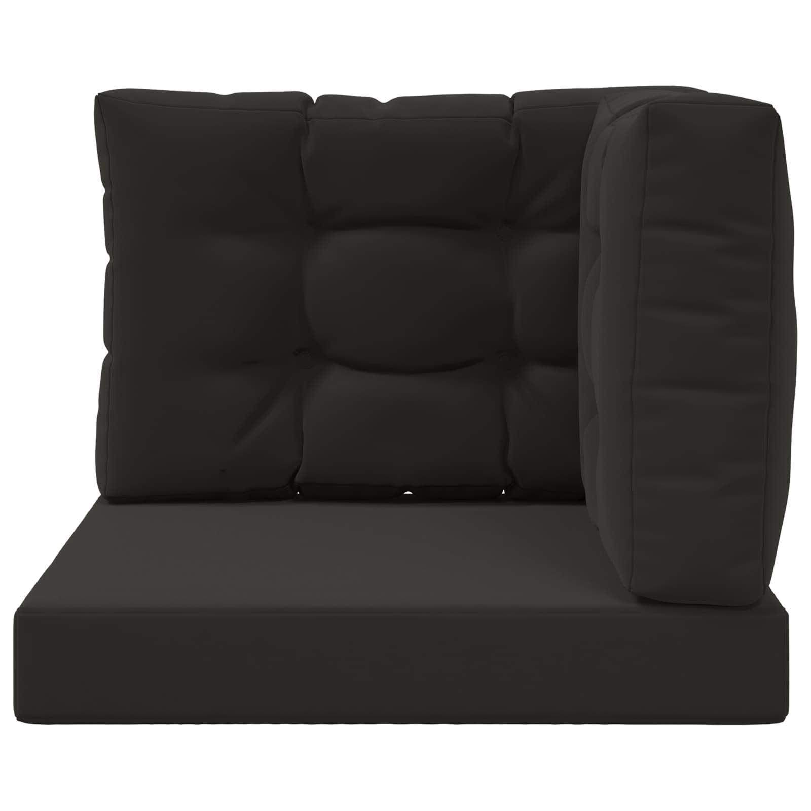 Buiten bankkussen 3 pcs Zwart Polyester image 6