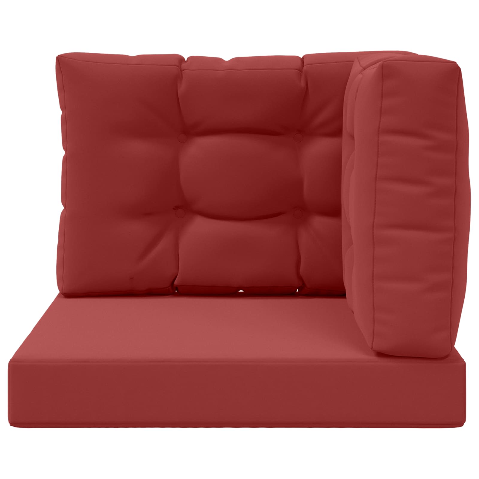 Buiten bankkussen 3 pcs Wijnrood Polyester image 6