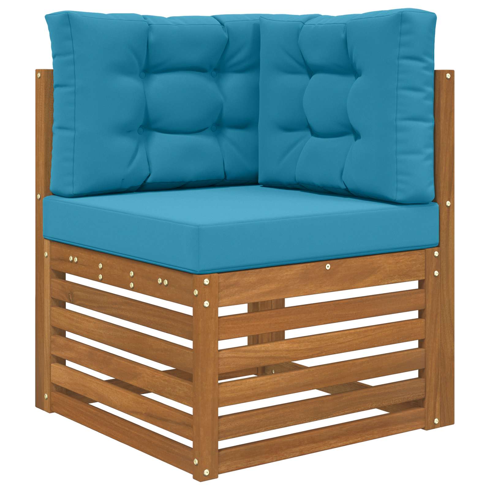 Buiten bankkussen 3 pcs Koninklijk Blauw Polyester image 3