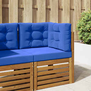 Zunanja blazina za kavč 3 pcs Turkizna Poliester