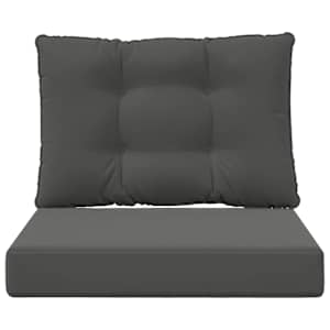 Venkovní polštář na pohovku Polyester Antracit 60 x 50,5 x 8 cm - obrázek 6
