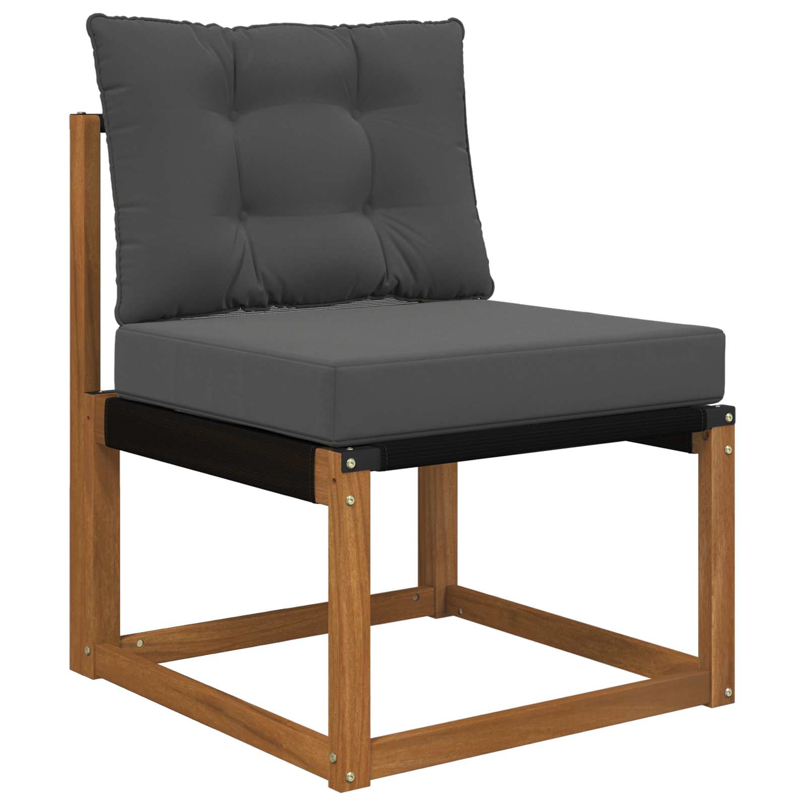 Buiten bankkussen 2 pcs Antraciet Polyester image 3