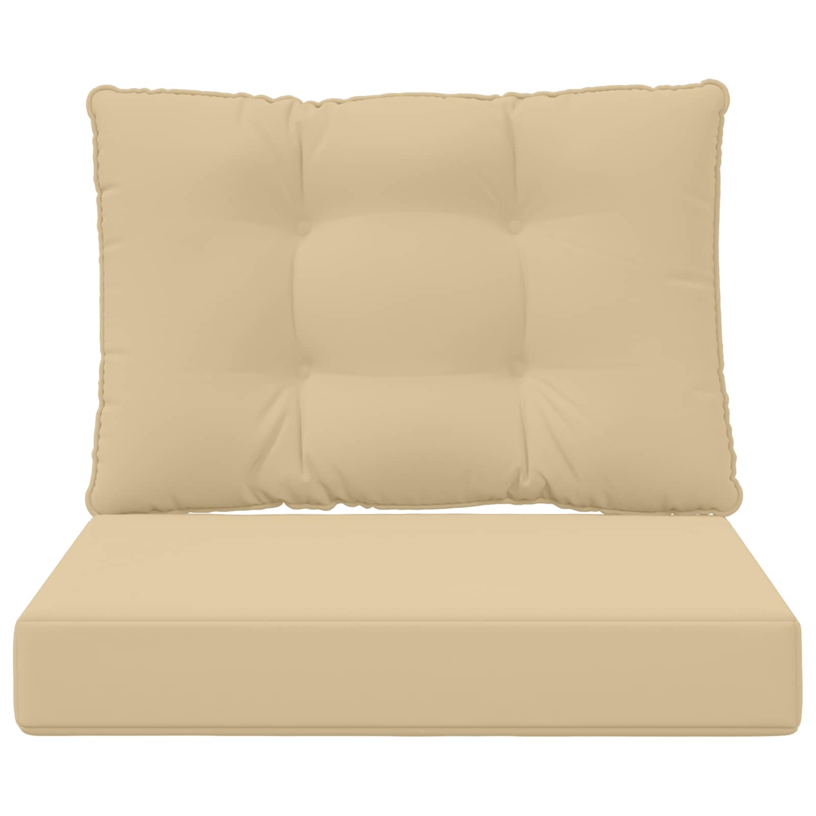 Buiten bankkussen 2 pcs Beige Polyester image 6