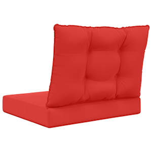 Venkovní polštář na pohovku Polyester Červená 60 x 50,5 x 8 cm - obrázek 7