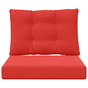 Venkovní polštář na pohovku Polyester Červená 60 x 50,5 x 8 cm - obrázek 6