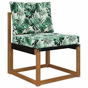 Venkovní polštář na pohovku 2 pcs Vzor listů Polyester - obrázek 3