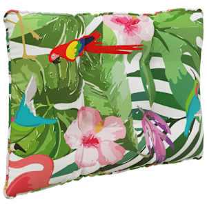 Venkovní polštář na pohovku Polyester pestrá 60 x 50,5 x 8 cm - obrázek 5