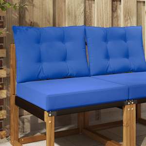 Zunanja blazina za kavč 2 pcs Turkizna Poliester