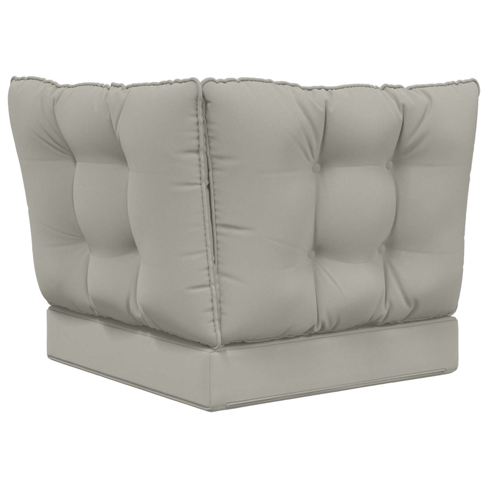 Buiten bankkussen 3 pcs Grijs Polyester image 7