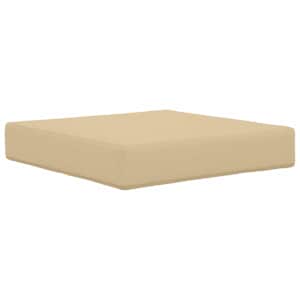 Venkovní polštář na pohovku Polyester Béžová 60 x 40 x 10 cm - obrázek 4